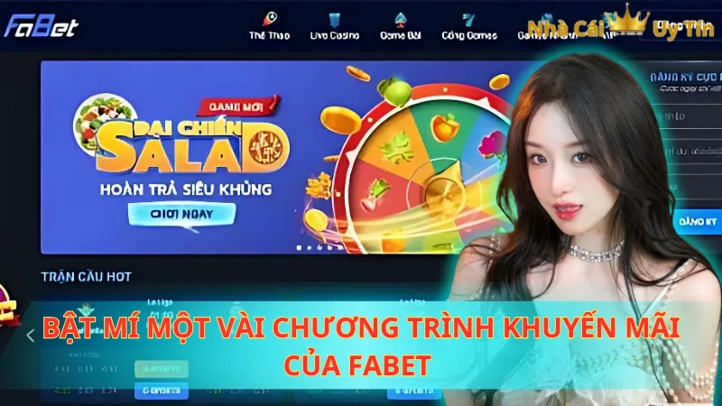 Bật mí một vài chương trình khuyến mãi của Fabet